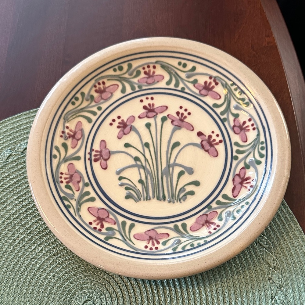 Cornish Hill Pottery Wolfeboro NH Pottery Plate Vintage